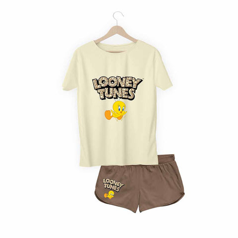 Looney Tunes Licensed Ladies Shorty Sets