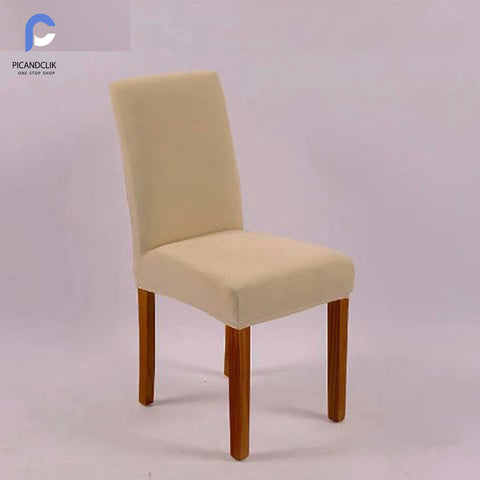 Dining Room Chair Covers - Beige