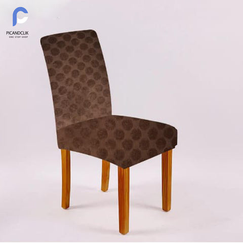 Dining Room Terry Chair Covers- Chocolate Brown