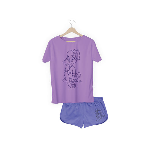 Looney Tunes Licensed Ladies Shorty Sets