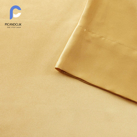3Pcs Silk Bedsheet - Beige Color